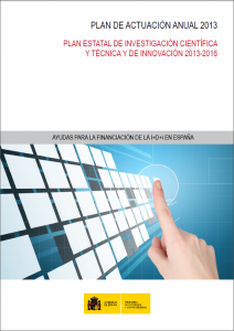 Actuation Annual Paln 2013-2016 (Spanish Ministry of Economy and Competitiveness)