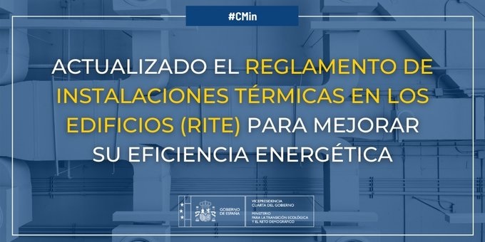 (Español) La actualización del RITE contribuirá al objetivo de mejora de la eficiencia energética del PNIEC